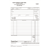 5.5 x 8.5 custom invoices templates