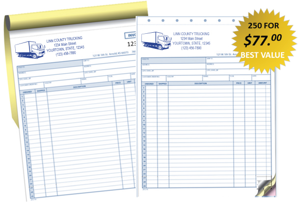 trucking invoices