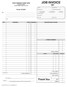 invoice template INV8511-0007