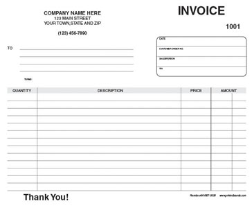 invoice template INV857-0008