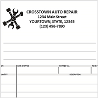 auto repair invoices