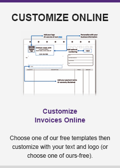 customize invoices online