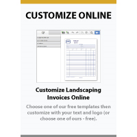 Custom Landscaping Invoices Online