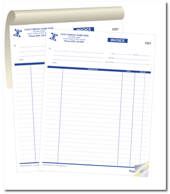 8.5 x 11 Invoice #INV8511-0014