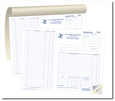 8.5 x 11 Invoice #INV8511-0008