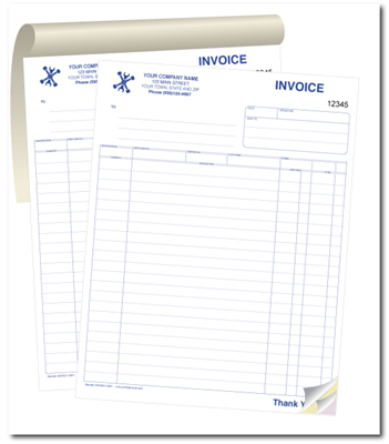 8.5 x 11 Invoice #INV8511-0001