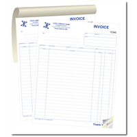 8.5 x 11 Invoice #INV8511-0001