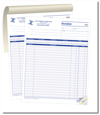 8.5 x 11 Invoice #INV8511-0013