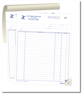 8.5 x 11 Invoice #INV8511-0006