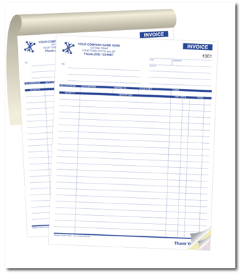 8.5 x 11 Invoice #INV8511-0009