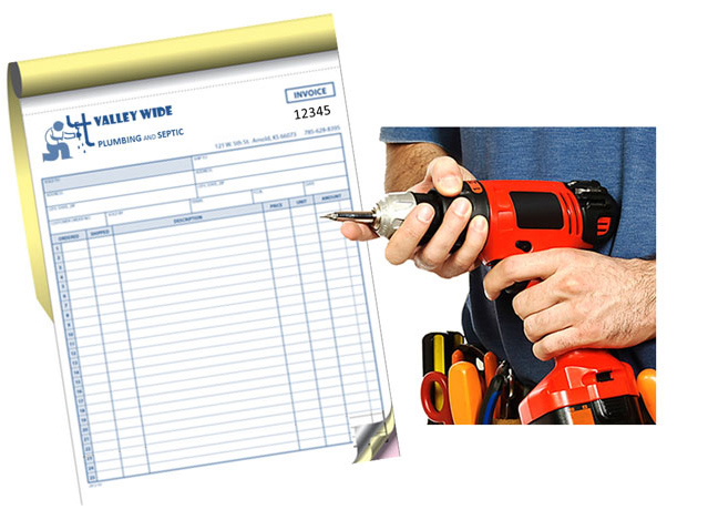 custom invoices printing home top image